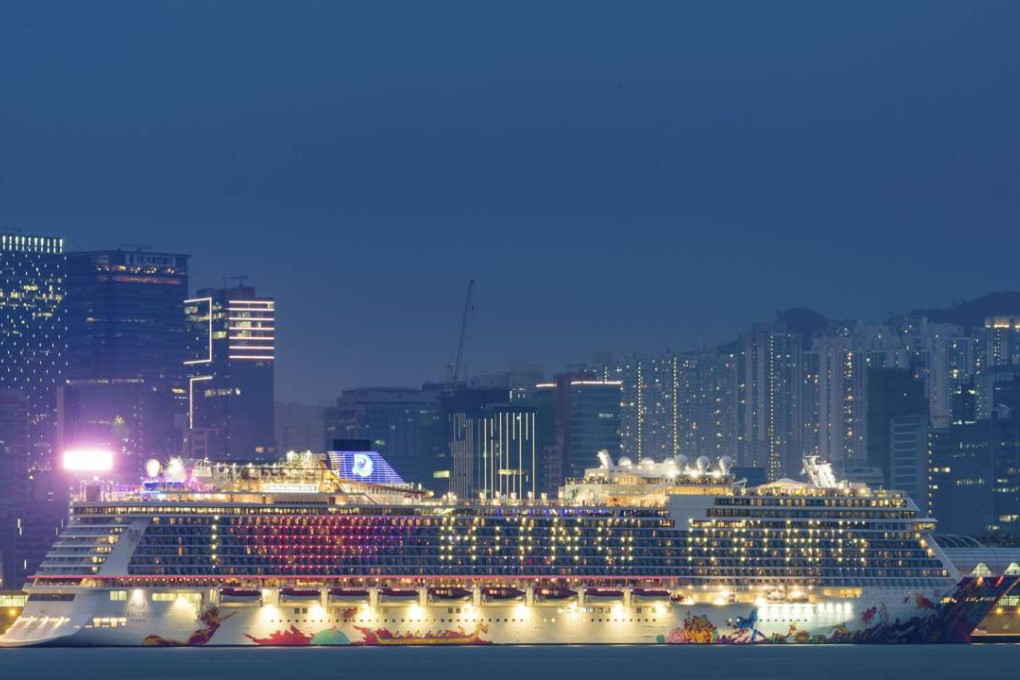 Genting’s new 151,000-tonne vessel, the Dream. The company believes it to be Hong Kong’s new ‘must-experience’ vacation.