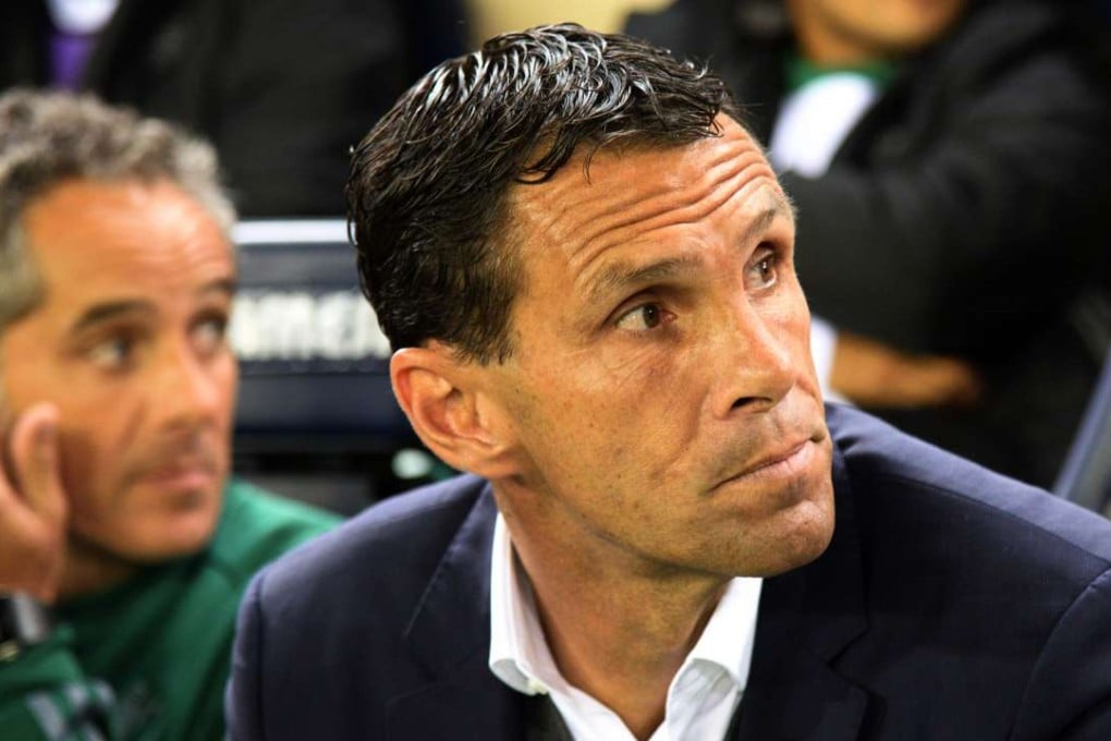 Gustavo Poyet takes over as Shanghai Shenhua coach. He was sacked as manager of Spanish side Real Betis early in November. Photos: AFP