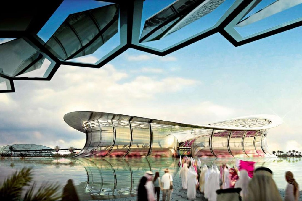 A handout image made available by the Qatar 2022 FIFA World Cup Bid Committee on 06 December 2010, shows a general view of the proposed new Lusail Iconic Stadium in Lusail City, Qatar, venue of the FIFA 2022 World Cup soccer tournament. The new Lusail Iconic Stadium, with a capacity of 86,250, will host the opening and final matches of the 2022 FIFA World Cup. EPA