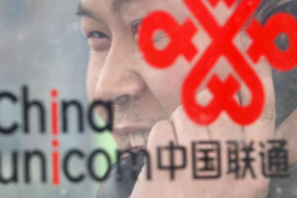 In October, China Unicom was said to be working on a mixed ownership reform plan as part of a group of companies slated for a pilot run. Photo: Reuters