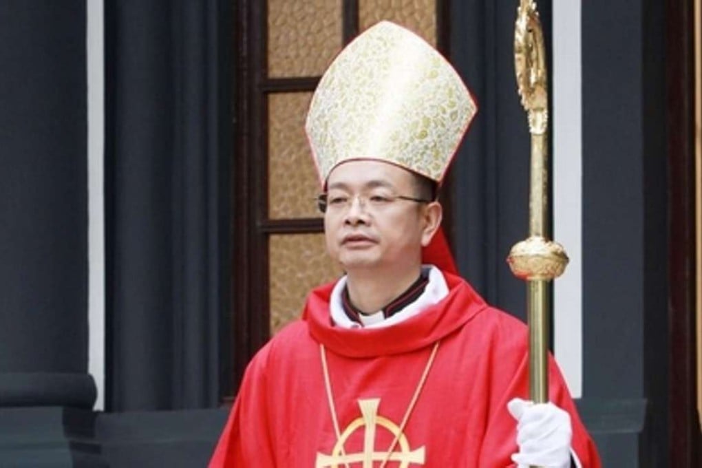 Tang Yuange was ordained in Chengdu, Sichuan province during the feast of St ­Andrew. Photo: SCMP Pictures