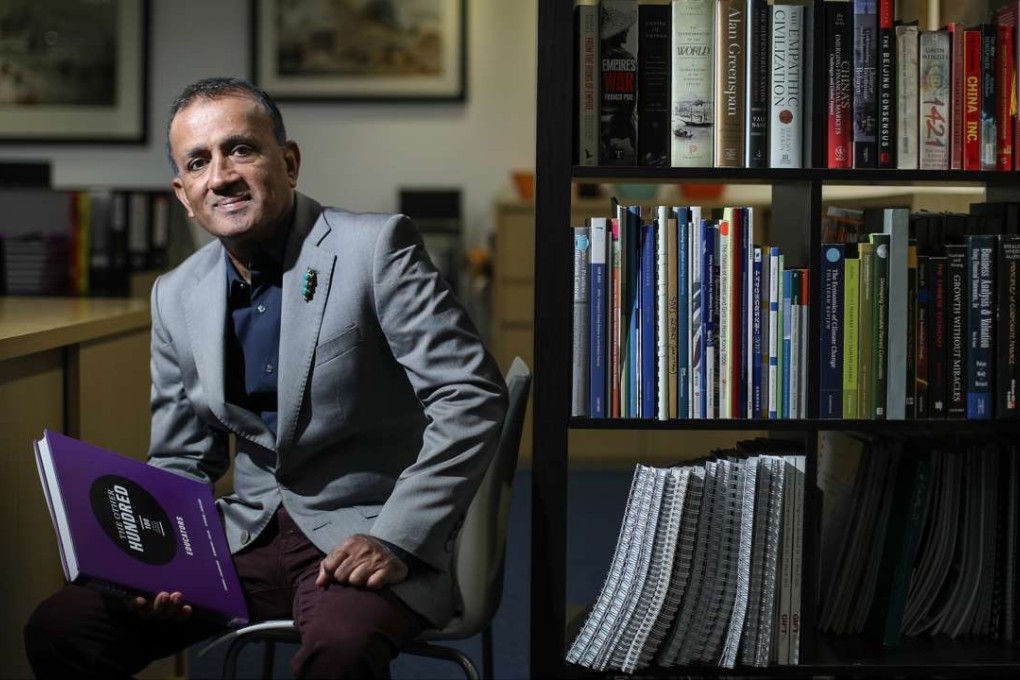 Chandran Nair spends a lot of time thinking about the future. Photo: Nora Tam