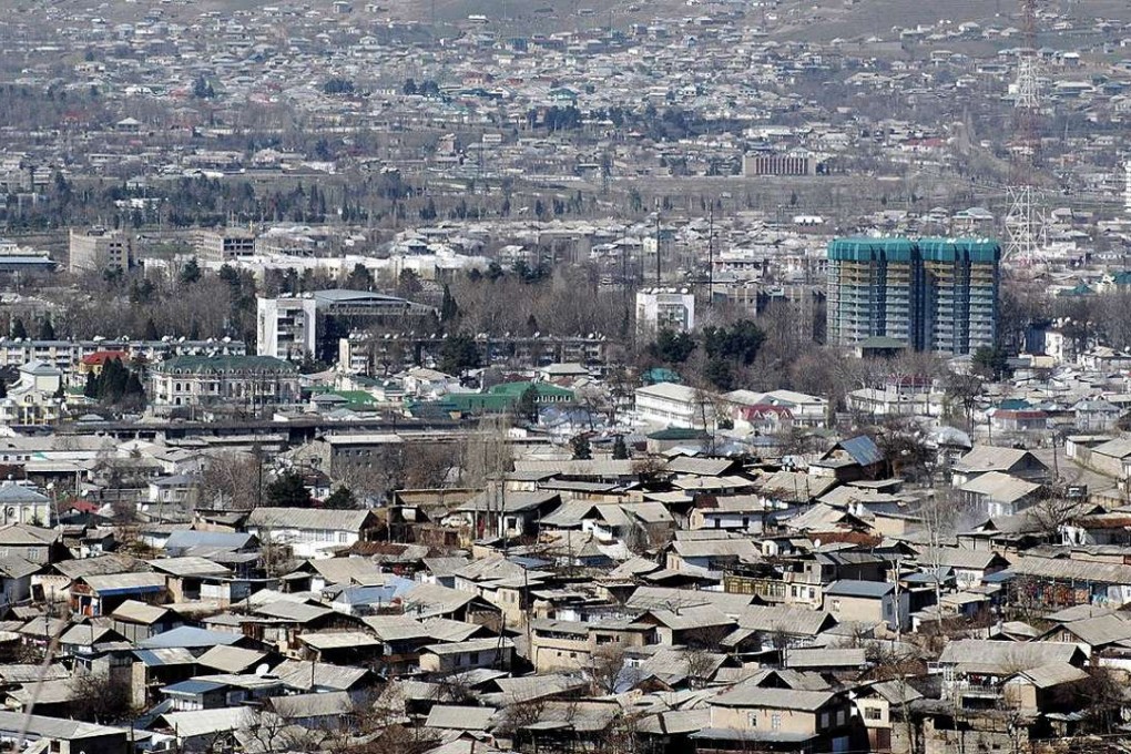 A view of Dushanbe, the capital of Tajikistan. Photo: SCMP Pictures