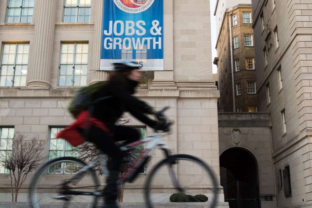 United States Labor Department data released Friday showed a continuing improvement in the job market in November. Photo: AFP
