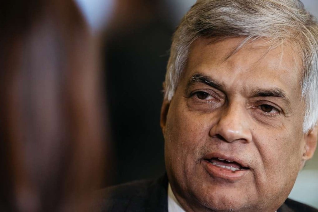 Sri Lankan Prime Minister Ranil Wickremesinghe. Photo: Bloomberg