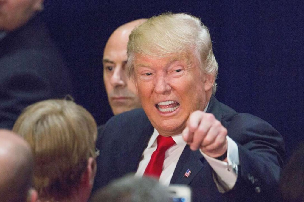 The use of Nazi salutes by members of a far-right group in the US celebrating Donald Trump’s election victory are a chilling reminder of the extremist forces emboldened by his winning of the presidency. Photo: AFP