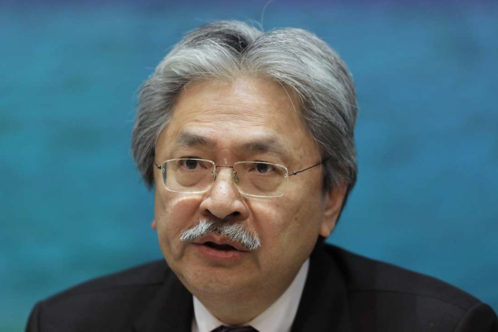 Amid speculation that he had been dissuaded by Beijing officials from electioneering, John Tsang likened such information to “entertainment news”. Photo: SCMP Pictures