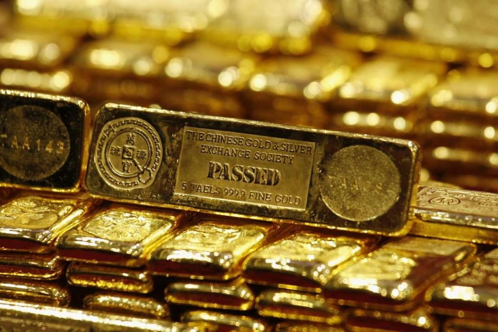 The price of gold this year has fluctuated between price this year has been volatile and trade between a range of US$1,100 per ounce and US$1,377. Photo: Reuters per ounce this year in light of many ups and down.