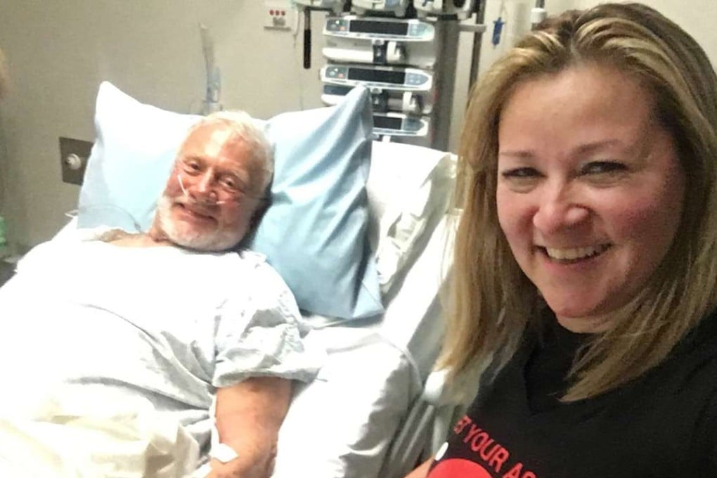 Buzz Aldrin lies in a hospital bed in Christchurch, New Zealand next to manager Christina Korp. Aldrin, the second man to walk on the moon, was evacuated from the South Pole to New Zealand where he was hospitalised in stable condition. Photo: AP