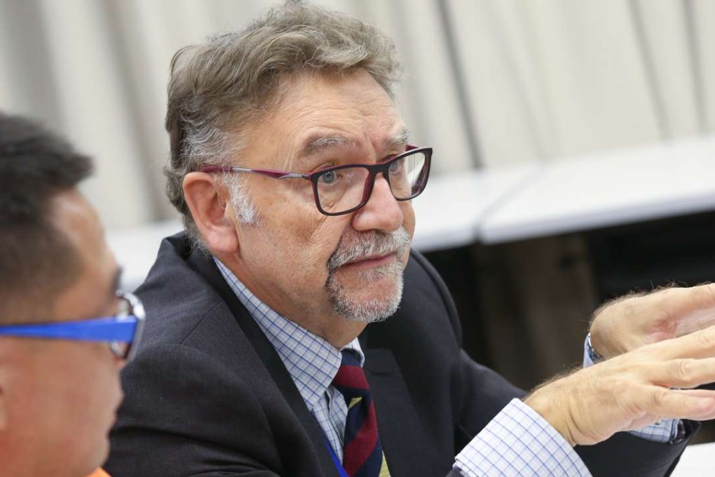 Tony Redmond, deputy director of the Humanitarian and Conflict Response Institute of the University of Manchester. Photo: K. Y. Cheng