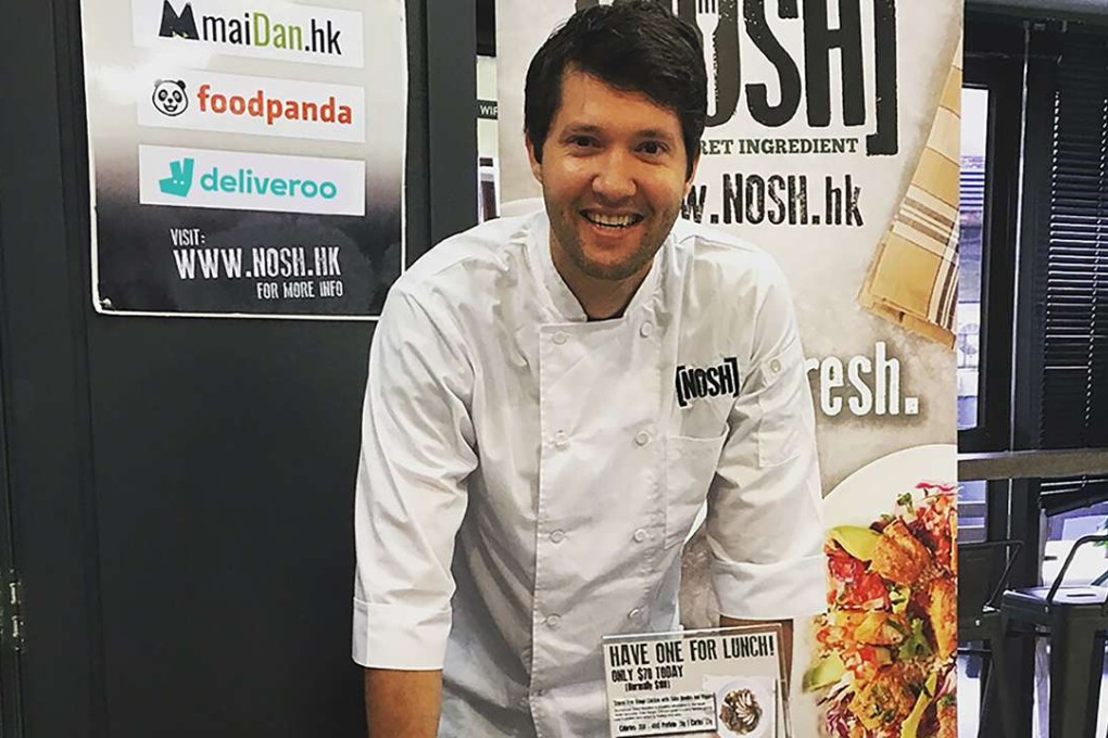 Maximilian Von Poelnitz says Nosh sells more than 2,000 meals a week and has seen month-on-month growth of 17 per cent. Photo: Nosh