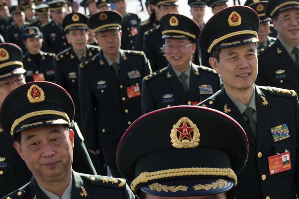 The PLA has streamlined its command structure as part of its reforms. Photo: AP