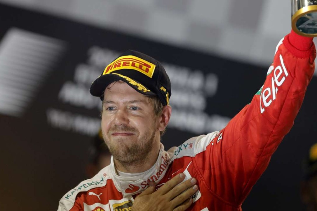 Sebastian Vettel is staying at Ferrari next year. Photo: EPA