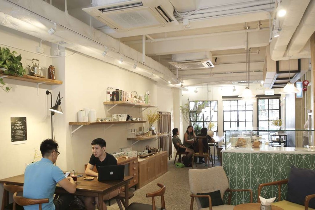The spacious, soothing interior of Teakha Kitchen in Po Tuck Street, Shek Tong Tsui – a favourite weekend haunt of Queenie Rosita Law. Photo: Paul Yeung