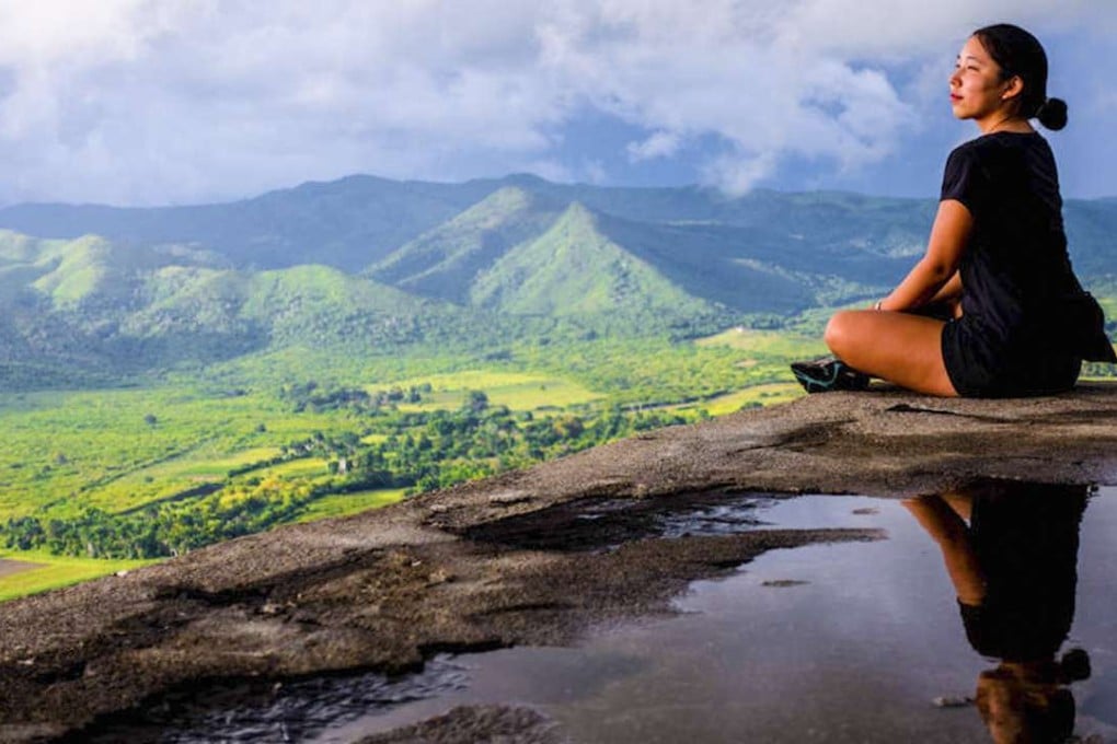 A Workaway volunteer enjoys her time in Cuba.