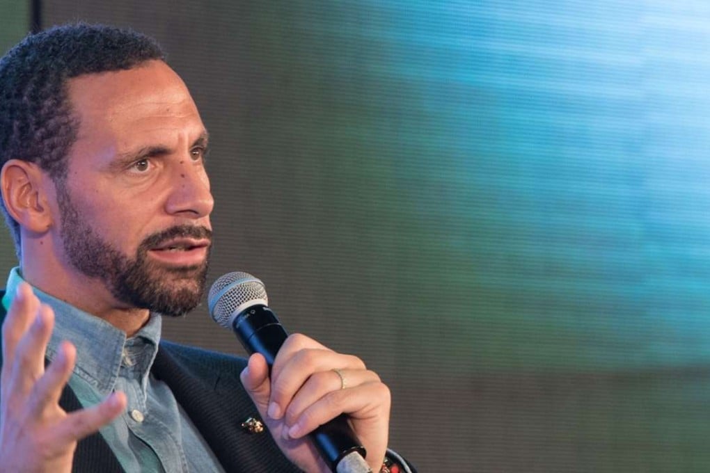 International footballer turned publisher Rio Ferdinand wants to learn about the China market. Photos: LeSports Connects 2016
