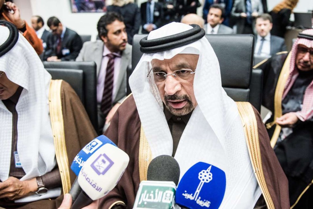 OPEC can control output but not demand. Depicted in this photograph is Khalid Al-Falih, Saudi Arabia's energy and industry minister at the OPEC meeting in Vienna, Austria, on Wednesday, November 30, 2016. Photo: Bloomberg