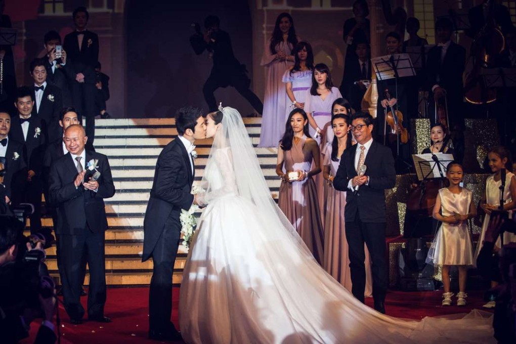 Angelababy dior wedding dress best sale