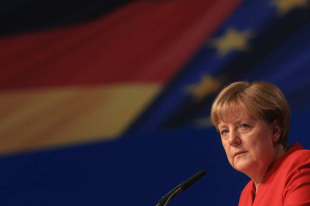 Angela Merkel called for a ban on full-face veils. Photo: Bloomberg