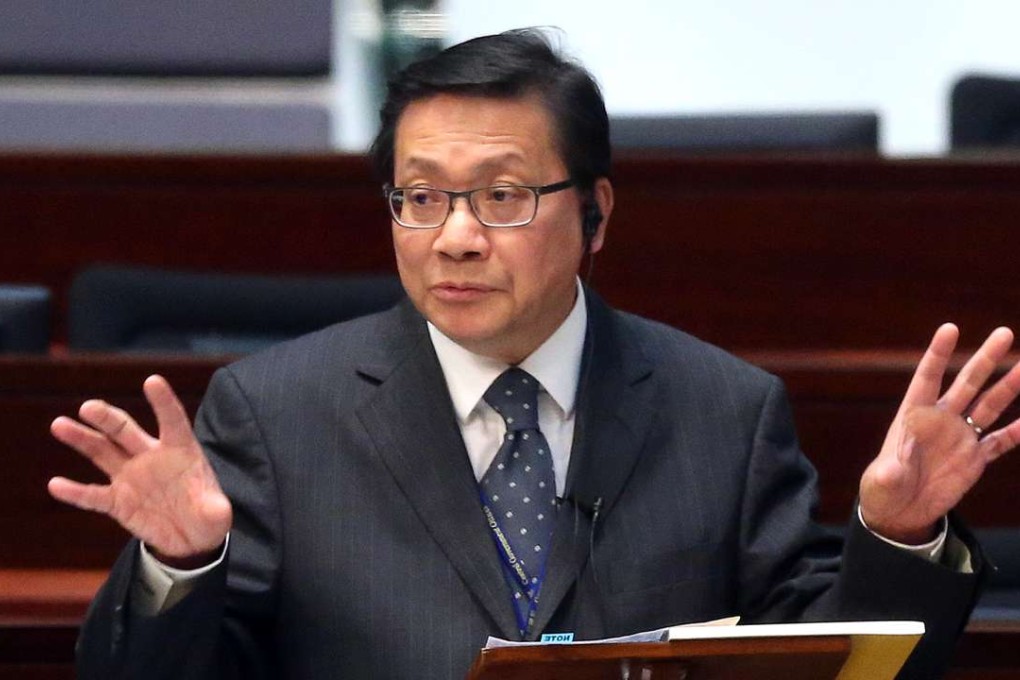 Secretary for Transport and Housing Anthony Cheung Bing-leung was speaking in response to questions from lawmakers. Photo: Dickson Lee