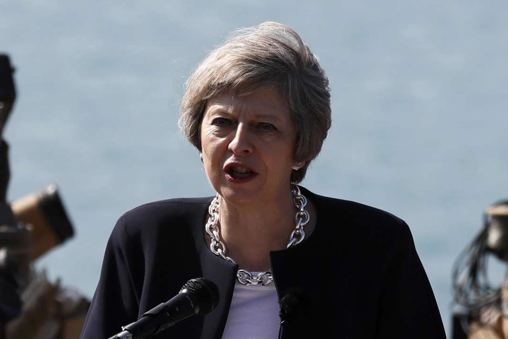 Britain’s Prime Minister Theresa May. Photo: Reuters