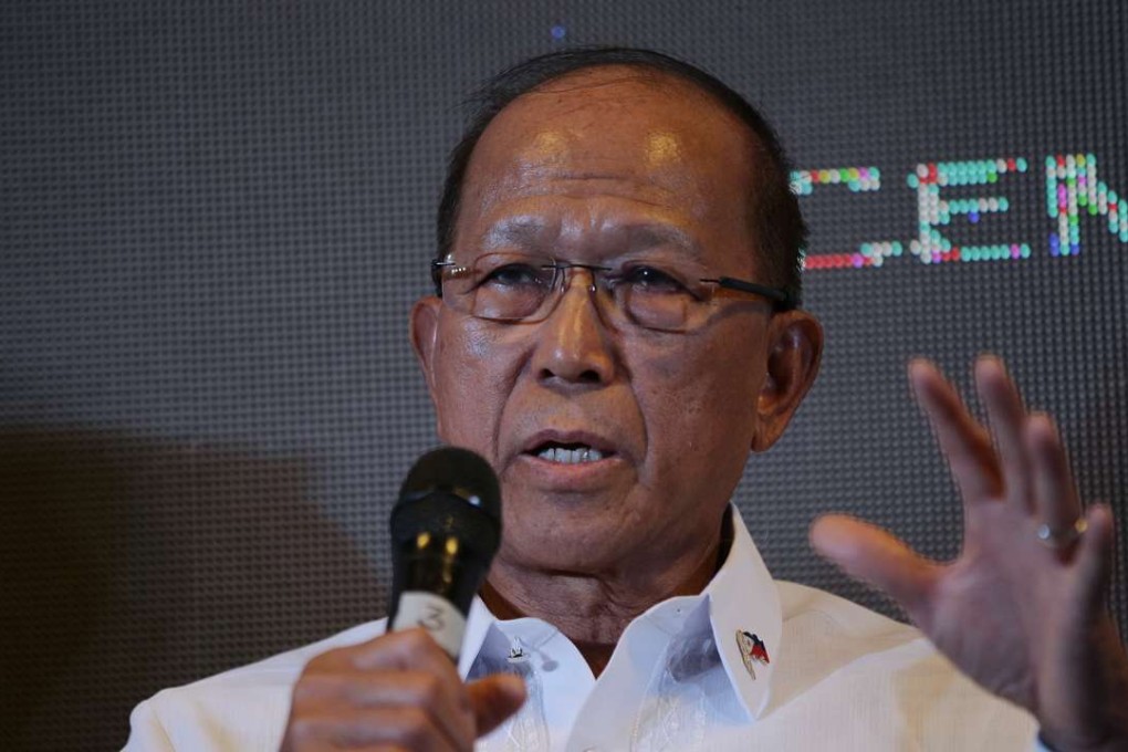 Philippine Defense Secretary Delfin Lorenzana. Photo: AP