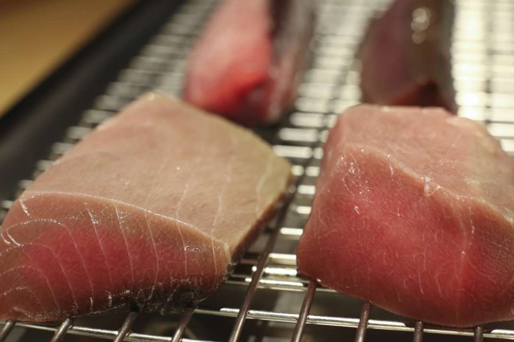 Aged tuna at Okra in Sai Ying Pun. Photo: Edmond So