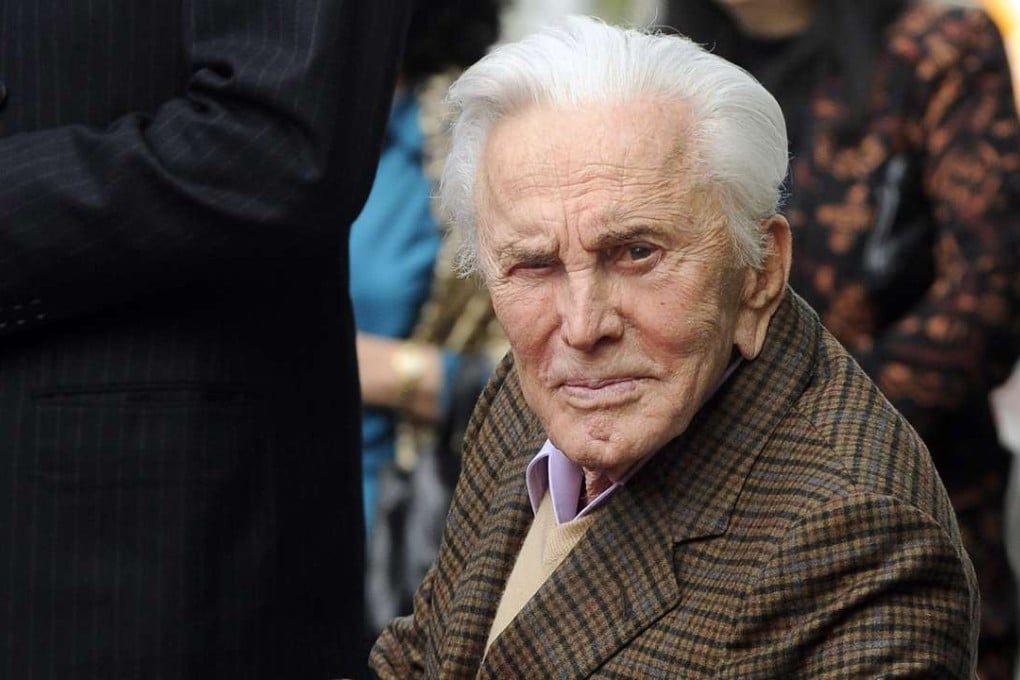 Kirk Douglas in 2011 attending a ceremony in Los Angeles. Photo: EPA