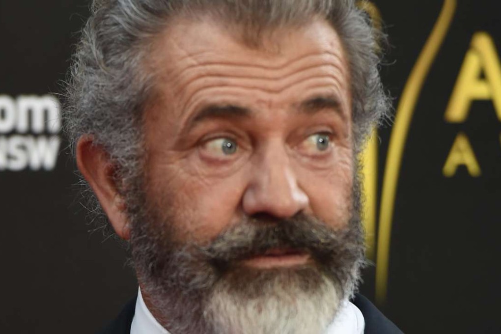 Actor and director Mel Gibson arrives on the red carpet for the Australian Academy of Cinema and Television Arts Awards. Photo: EPA