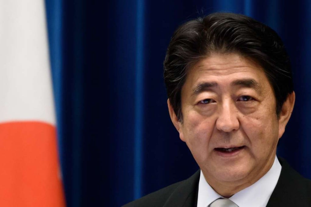 Japanese Prime Minister Shinzo Abe. Photo: Bloomberg