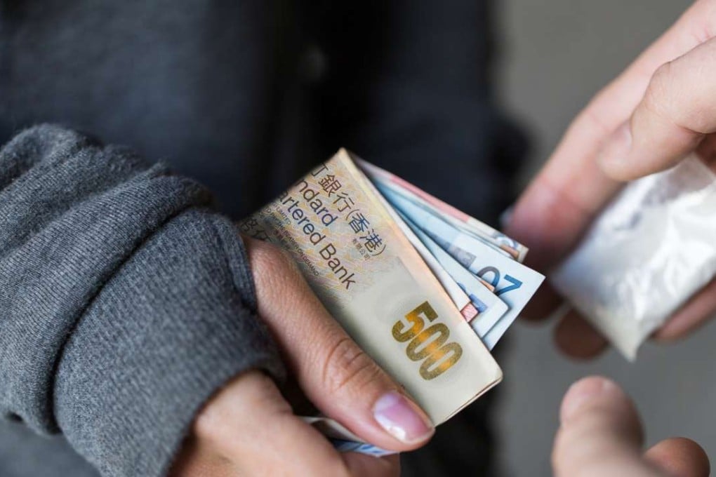 The street price of cocaine in Hong Kong has dropped amid an influx of the drug. Between January and October, 536kg of cocaine was seized by police and customs officials. Photo: Shutterstock, according to the police.
