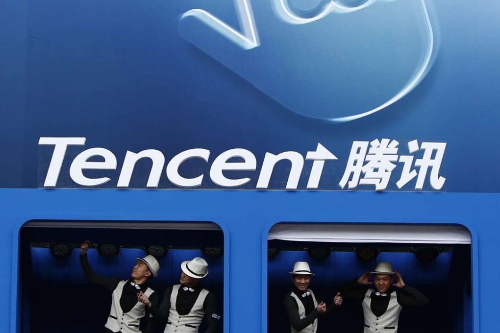 Chinese internet giant Tencent took No 1 spot in the annual survey on the best mainland China employers. Photo: Reuters