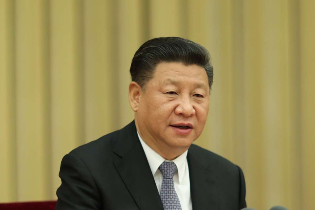 President Xi Jinping speaks on Thursday at the meeting on ideological and political work on China's campuses. Photo: Xinhua