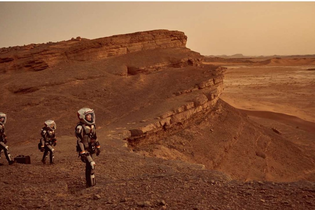 A scene from “Mars”, a six-part mini-series that recently premiered on the National Geographic channel. Photo: National Geographic Channels via AP
