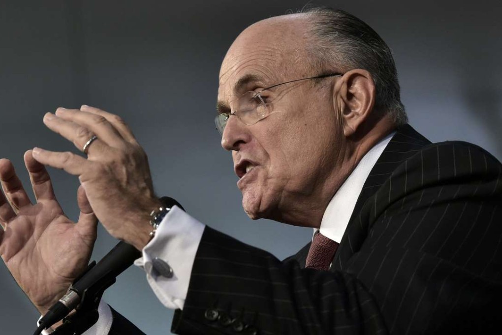 Former New York City mayor Rudy Giuliani. Photo: AFP