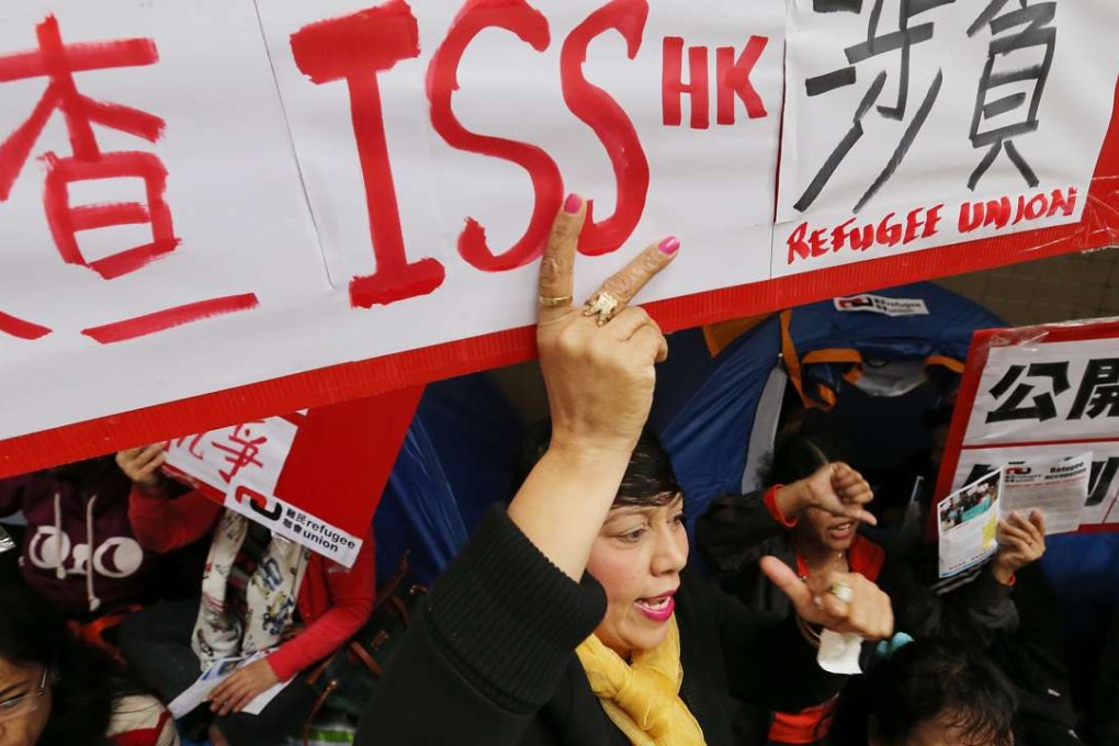 Asylum seekers in Hong Kong are far from happy with the attitude of International Social Service Hong Kong. Photo: K. Y. Cheng