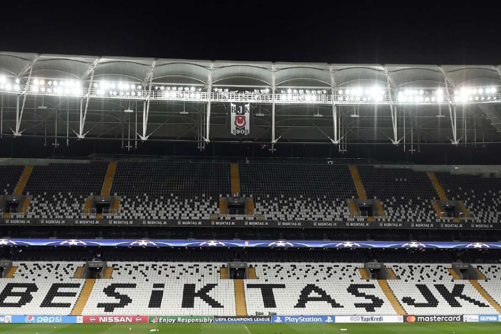 Besiktas’ homeground, the 40,000 capacity Vodafone Arena. Photo: AFP
