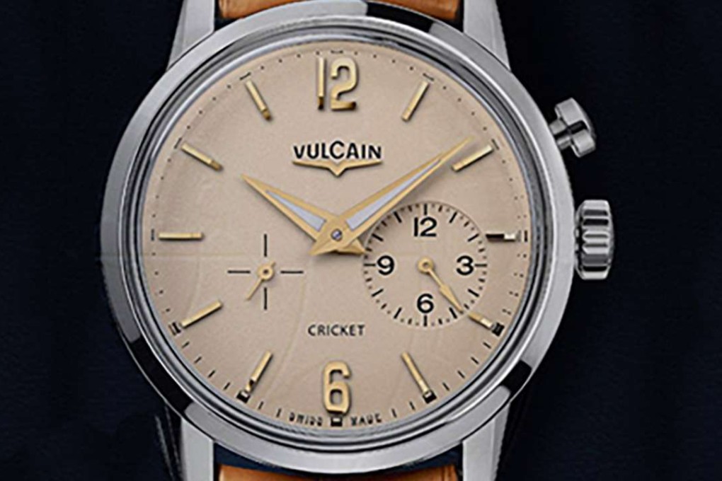 The Vulcain Cricket watch is so named for the shrill alarm it emits. The Secret Service agents protecting Harry Truman reputedly mistook the buzzing watch for a bomb. Photo: Handout