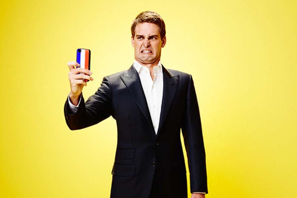 Snapchat CEO Evan Spiegel.