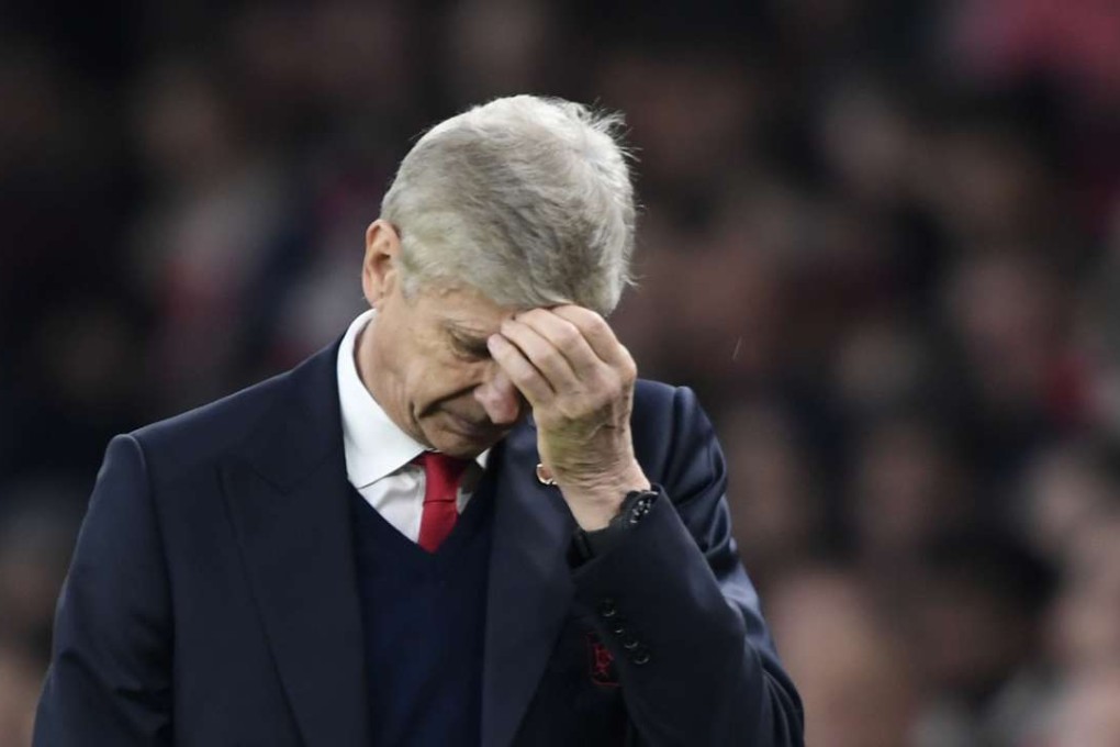 Arsenal manager Arsene Wenger has challenged his players to maintain their Premier League tilt with a win at Everton. Photo: Reuters