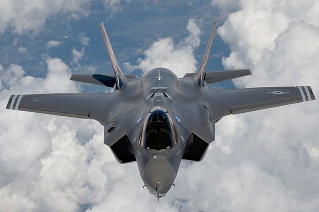 The F-35 Joint Strike Fighter is reputed to be the most expensive weapons programme in history , at more than a third of a trillion US dollars. Photo: Xinhua