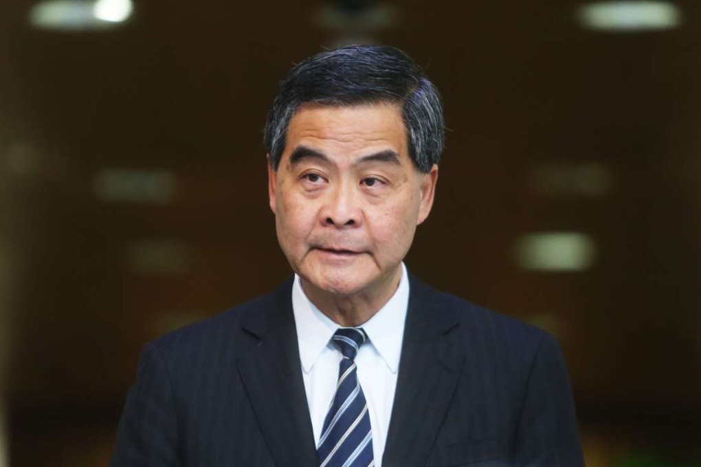 Chief Executive Leung Chun-ying announced on Friday that he would not seek a second term. Photo: Sam Tsang