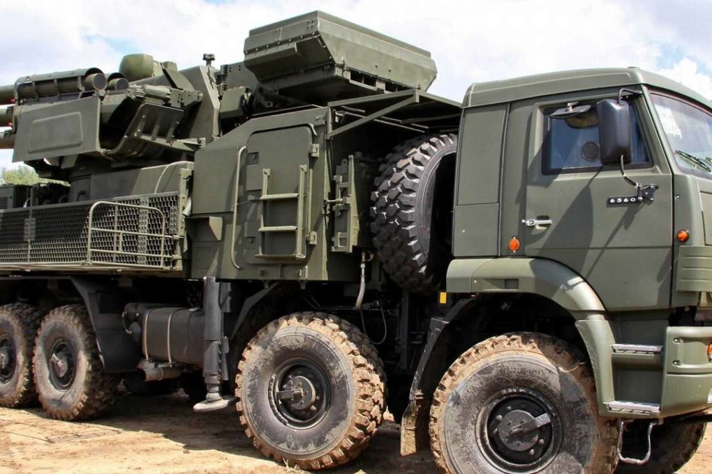 The Russian Pantsir S-1 surface-to-air missile system. Photo: Nato