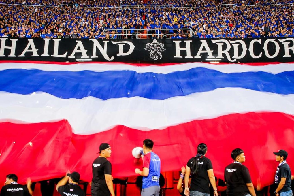 Thailand fans before the 2016 AFF Suzuki Cup 2016 semi-final second leg against Myanmar at the Rajamangala National Stadium in Bangkok. Photo: EPA