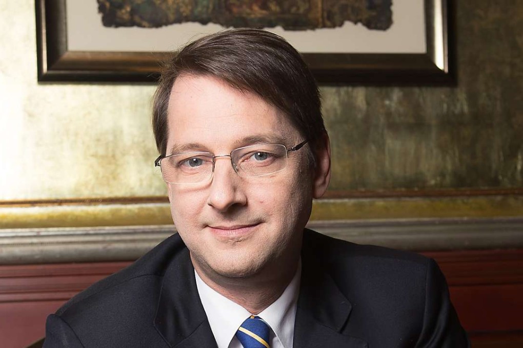 Gregory Gibb, chairman of Lufax, said the online platform will be ready in 2017, granting wealthy mainlanders legal access to foreign capital markets. Photo: Lufax