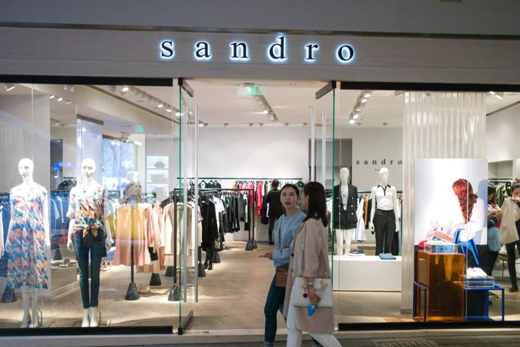 In March Shandong Ruyi acquired a controlling stake in French luxury products marketer SMCP, which owns brands like Sandro, Maje and Claudie Pierlot in March.. Photo: AFP