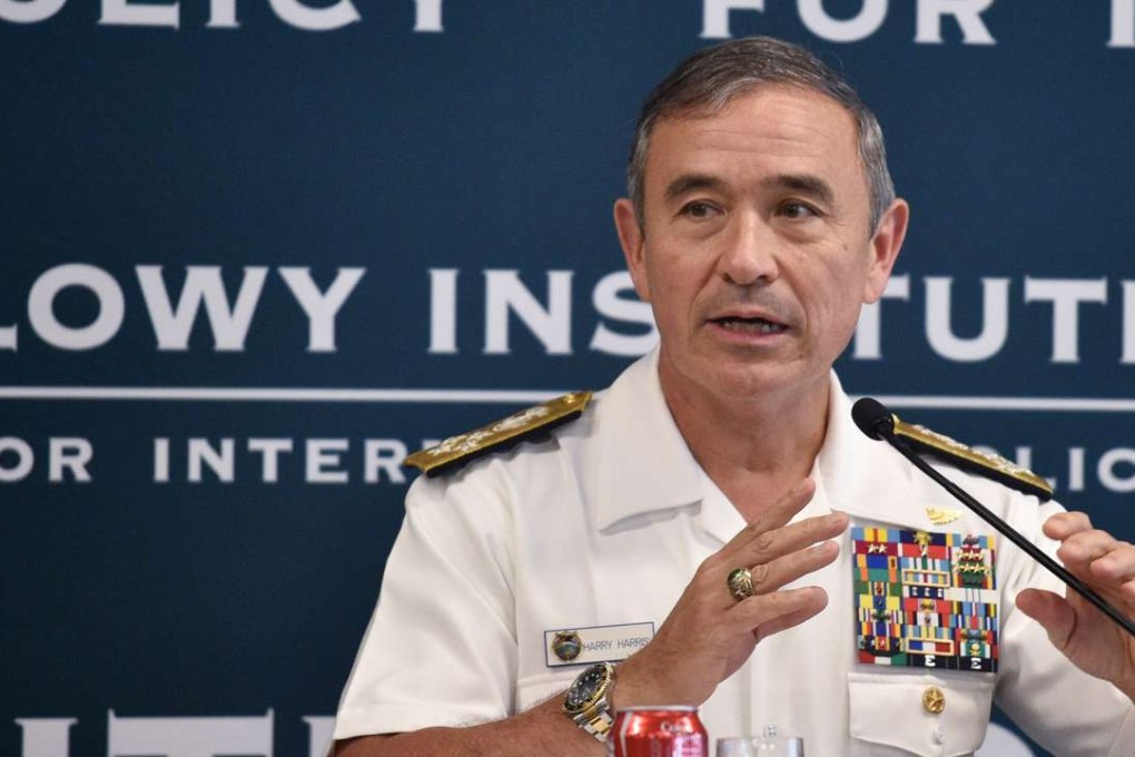 Admiral Harry Harris, head of the US Pacific Command. Photo: AFP