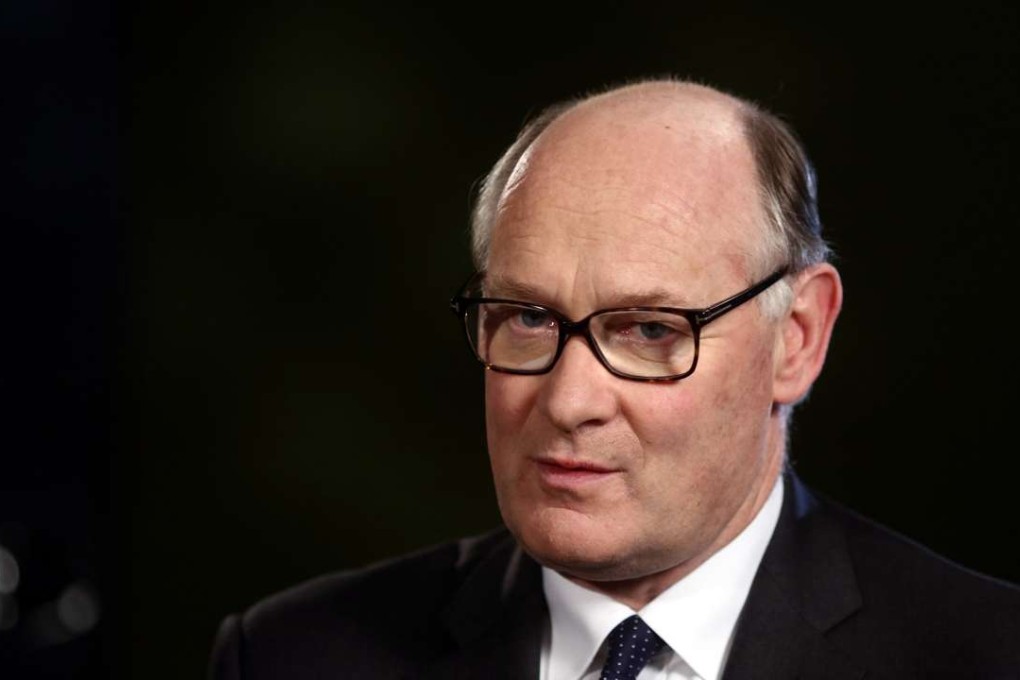 Douglas Flint, chairman of HSBC Holdings Plc, speaks during a Bloomberg Television interview in London. Photo: Bloomberg