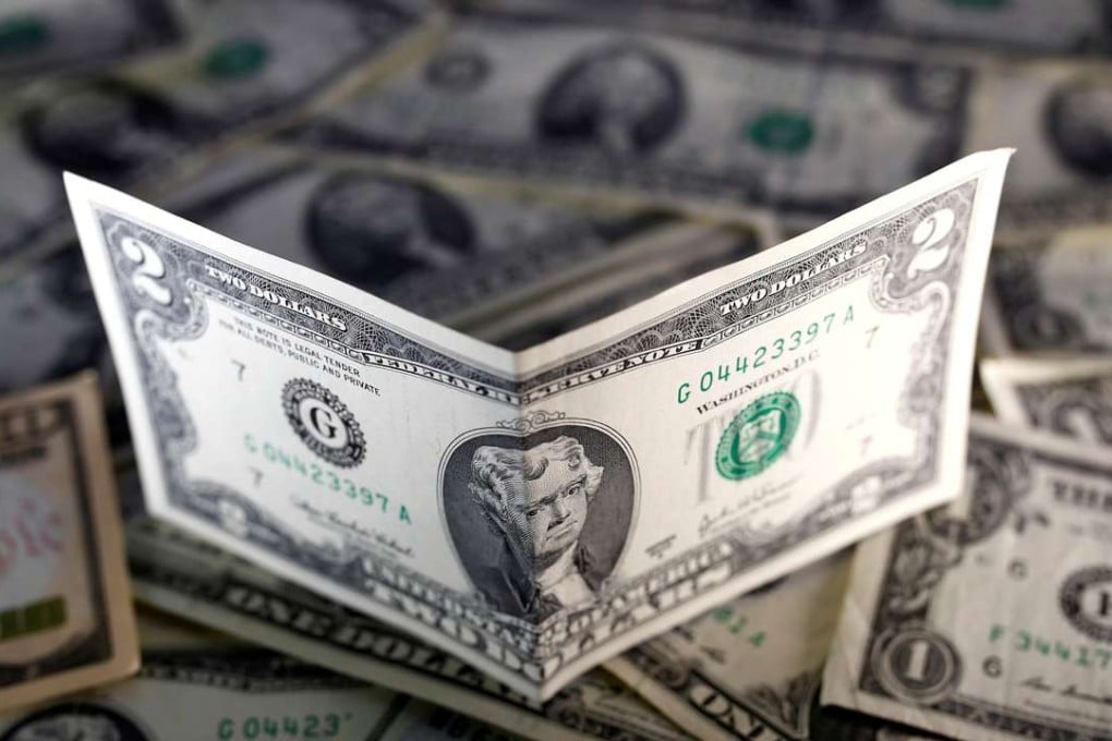 US dollar notes are seen in this picture illustration. Photo: Reuters