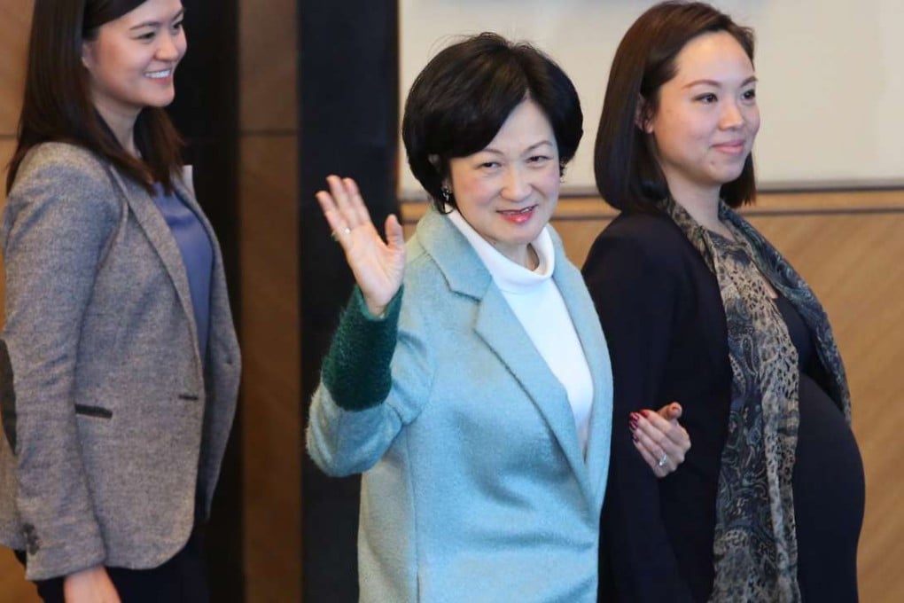 Regina Ip Lau Suk-yee has announced her bid for the city’s leadership race next March. Photo: Edward Wong